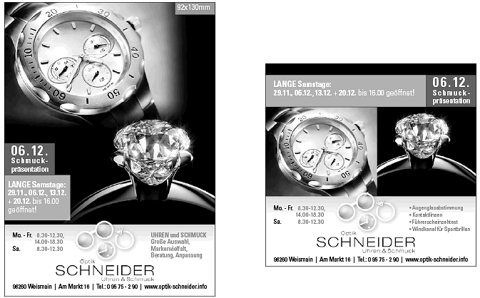 Optik Schneider / Schneider Uhren und Schmuck