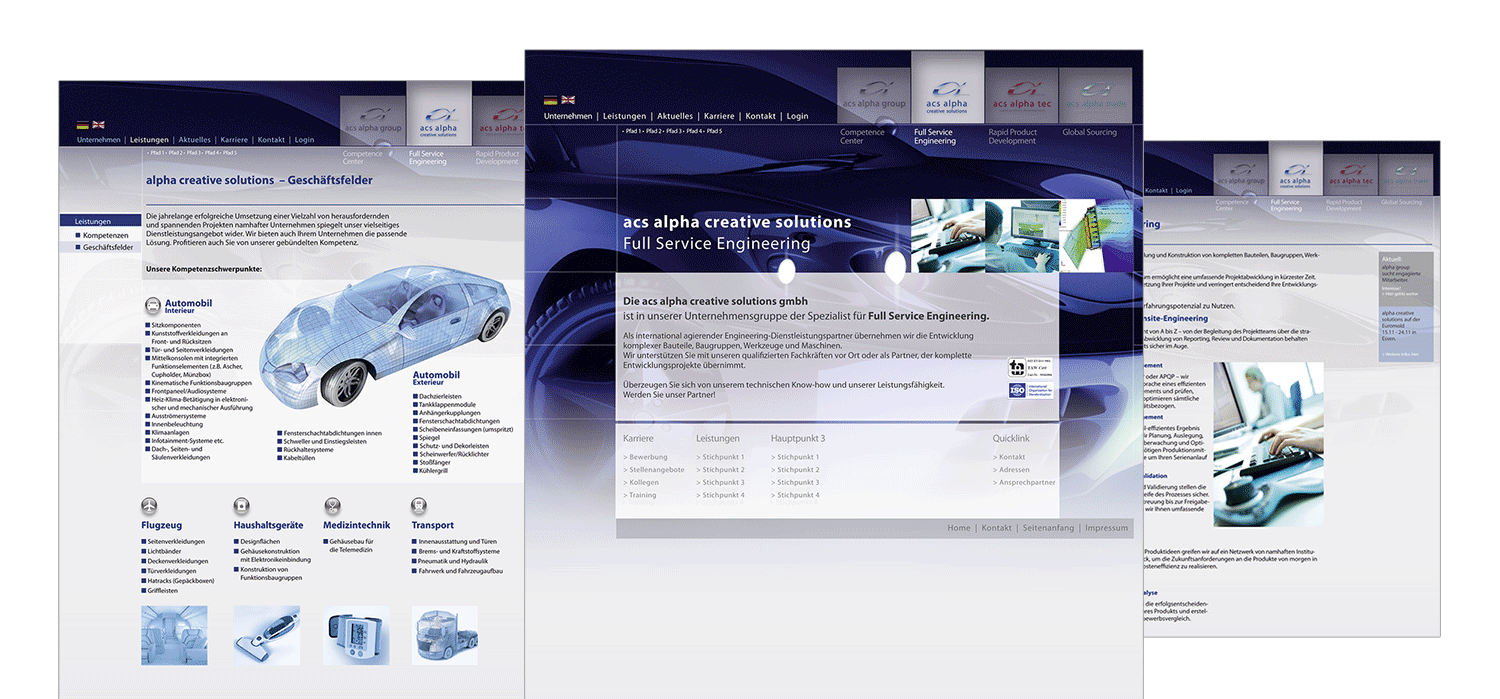 Grossmann, Bianmed, GASTRA, Lips, Müller, ACS, TECHNOMIX, Sommer, STEPPS, ebu, BOI, BD-Sensors, Kaiser, Gottfried, Röchling, WEMA