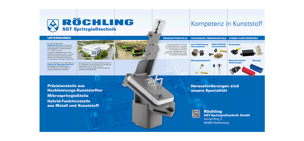 Röchling SGT Spritzgießtechnik GmbH, Weidenberg